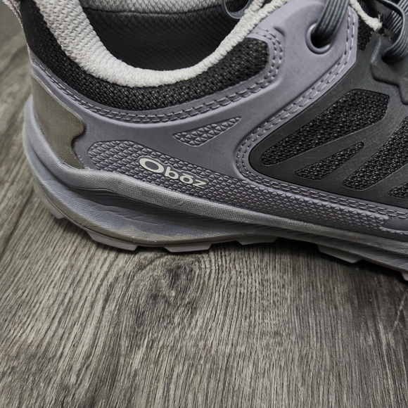 Oboz Men\'s Athletic Shoes in Charcoal Gray Size 12